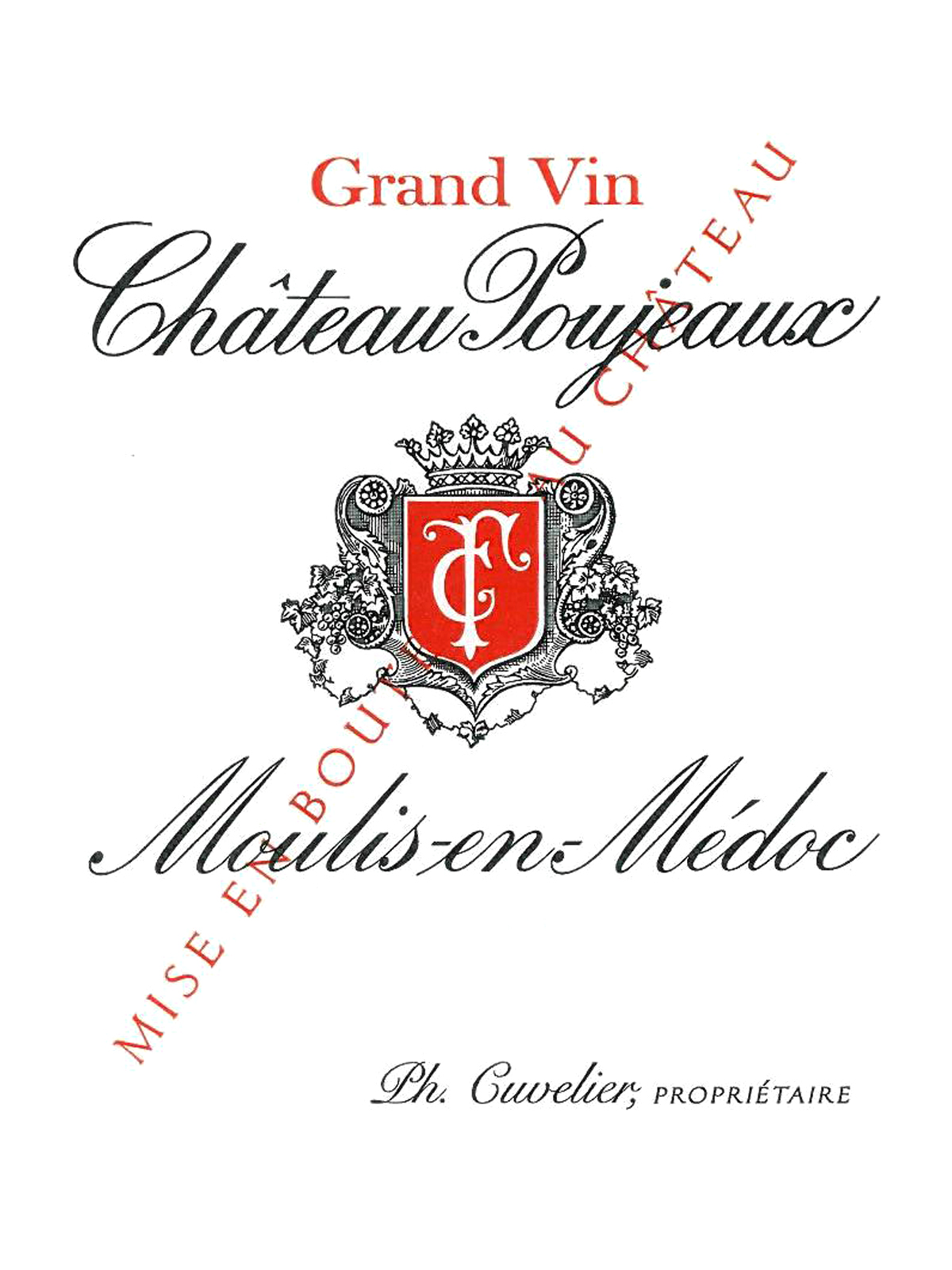 Poujeaux, Bordeaux, Moulis, France, AOC